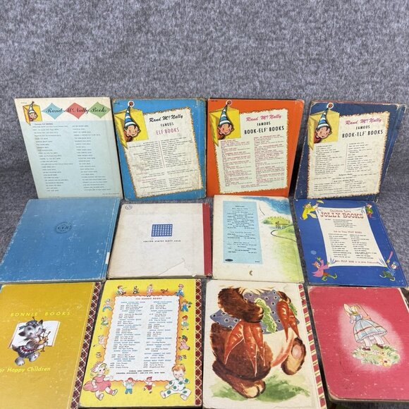 ✅Mixed Lot Of 28 VTG HC Childrens Books Rand McNally Wonder Books and Various - Picture 5 of 16